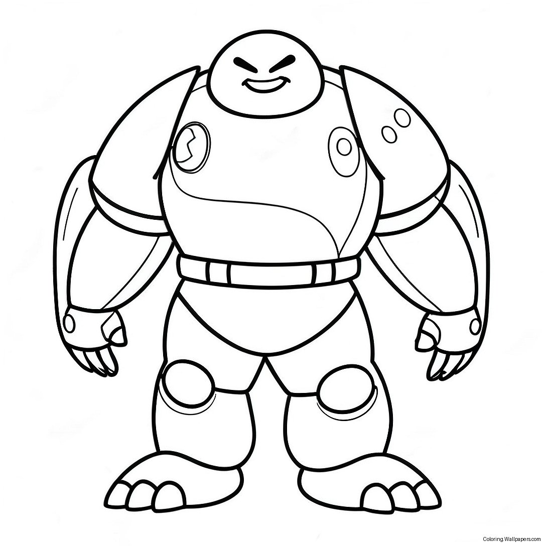 Big Hero 6 Coloring Page 6779