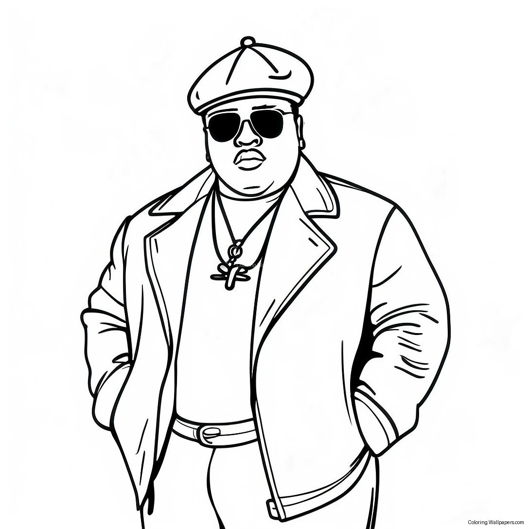 Kolorowanka Z Biggie Smalls 37471