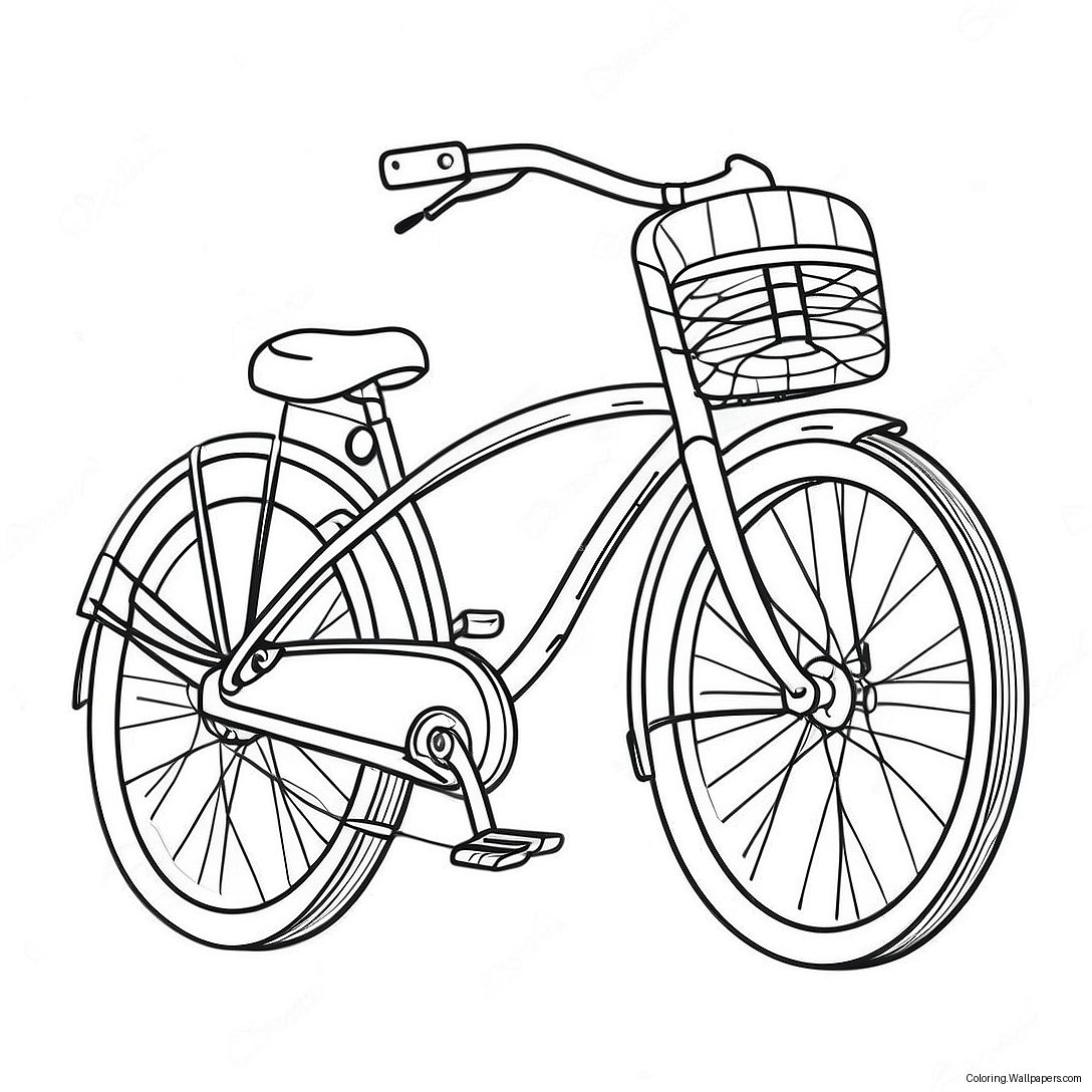 Cykel Målarbild 2849