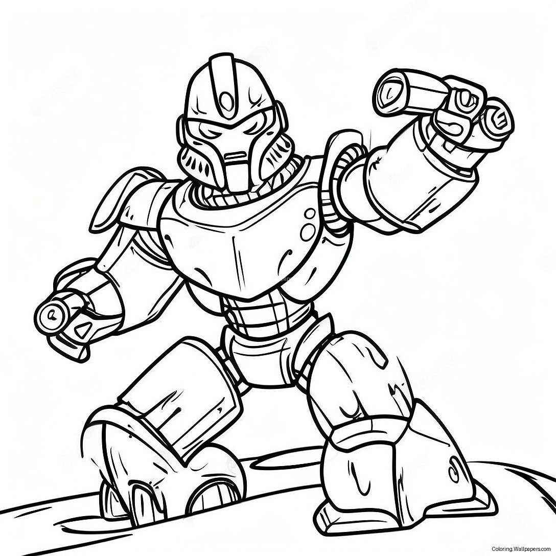 Bionicle Coloring Page 36048