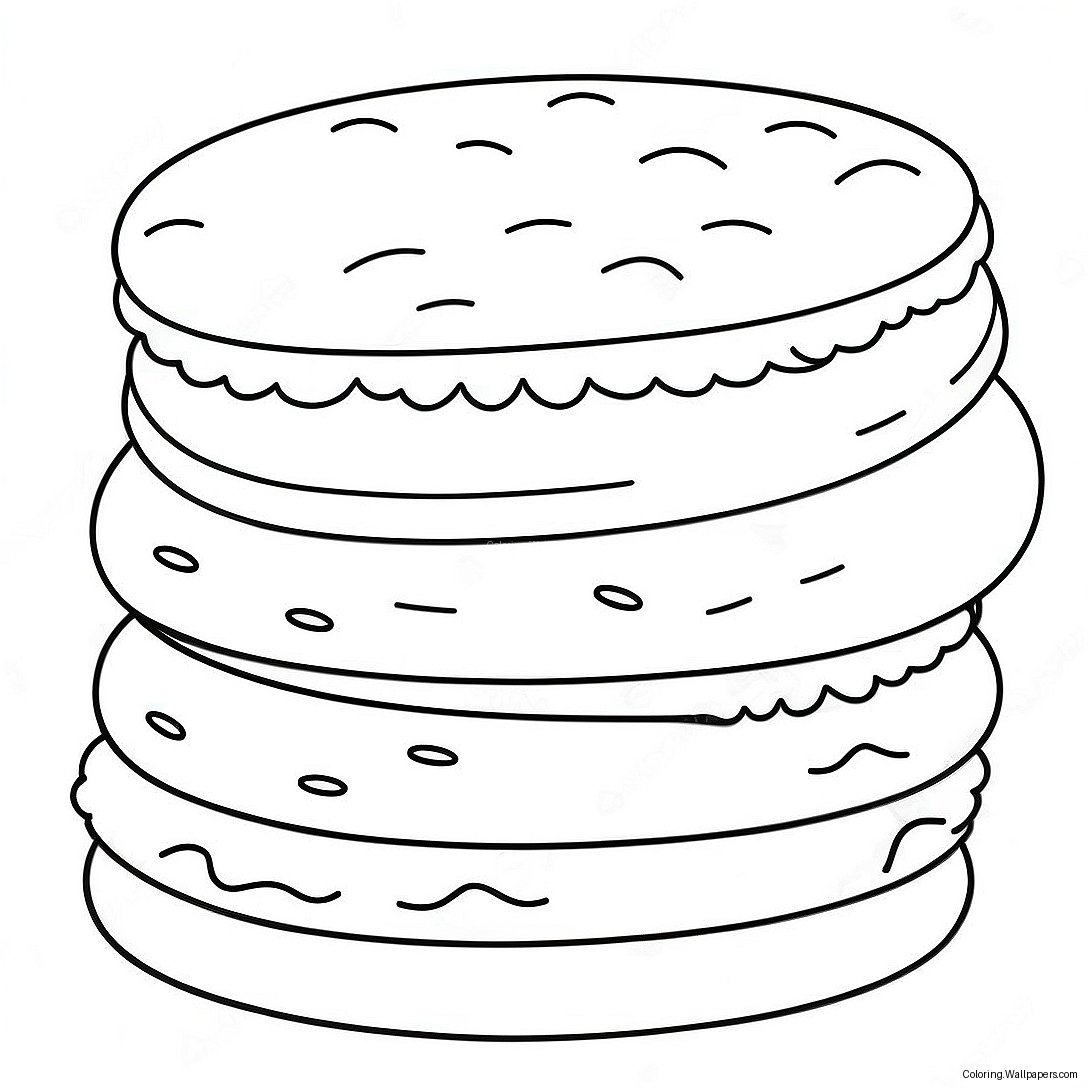 Biscuit Coloring Page 40657