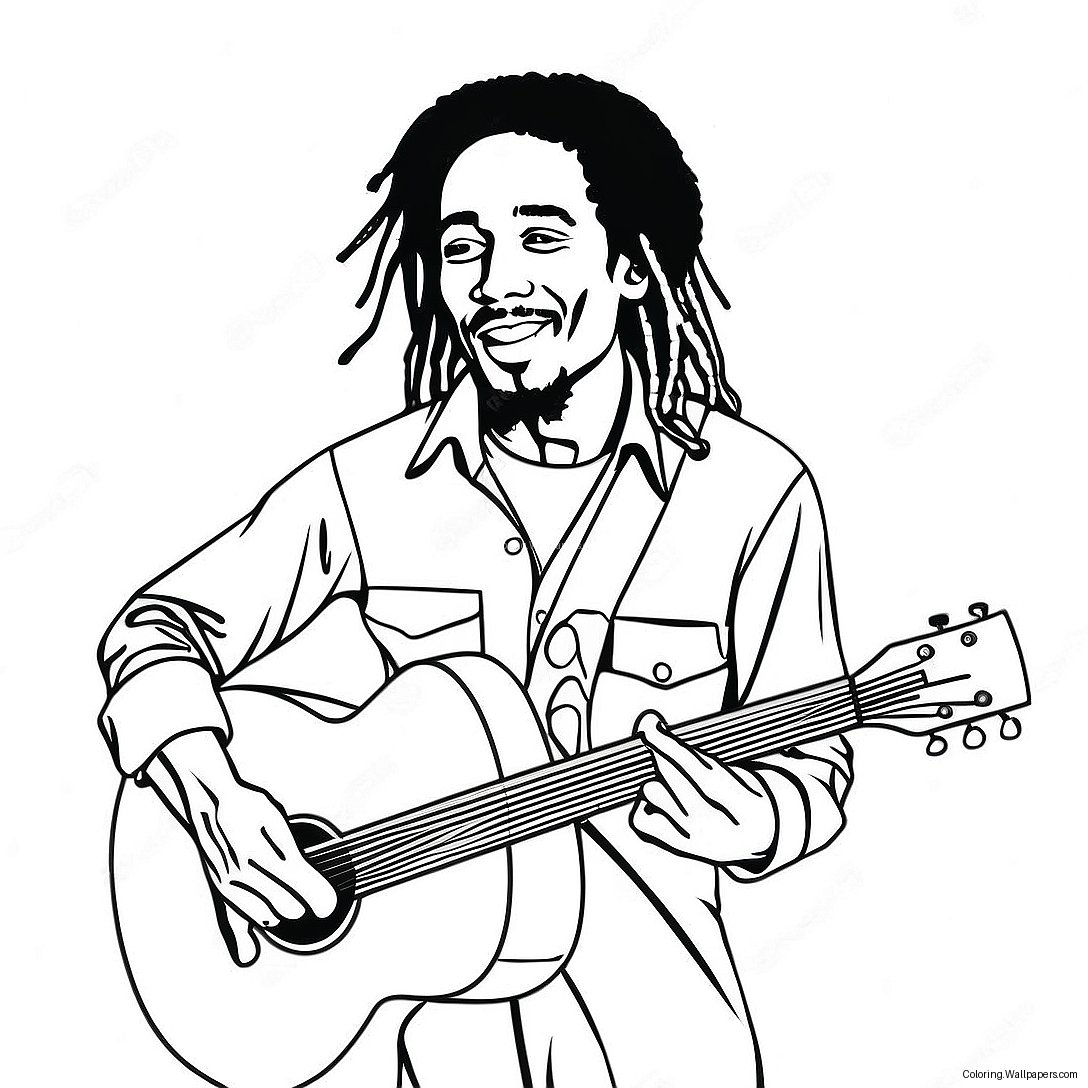 Bob Marley Kitaran Kanssa -Värityssivu 29470