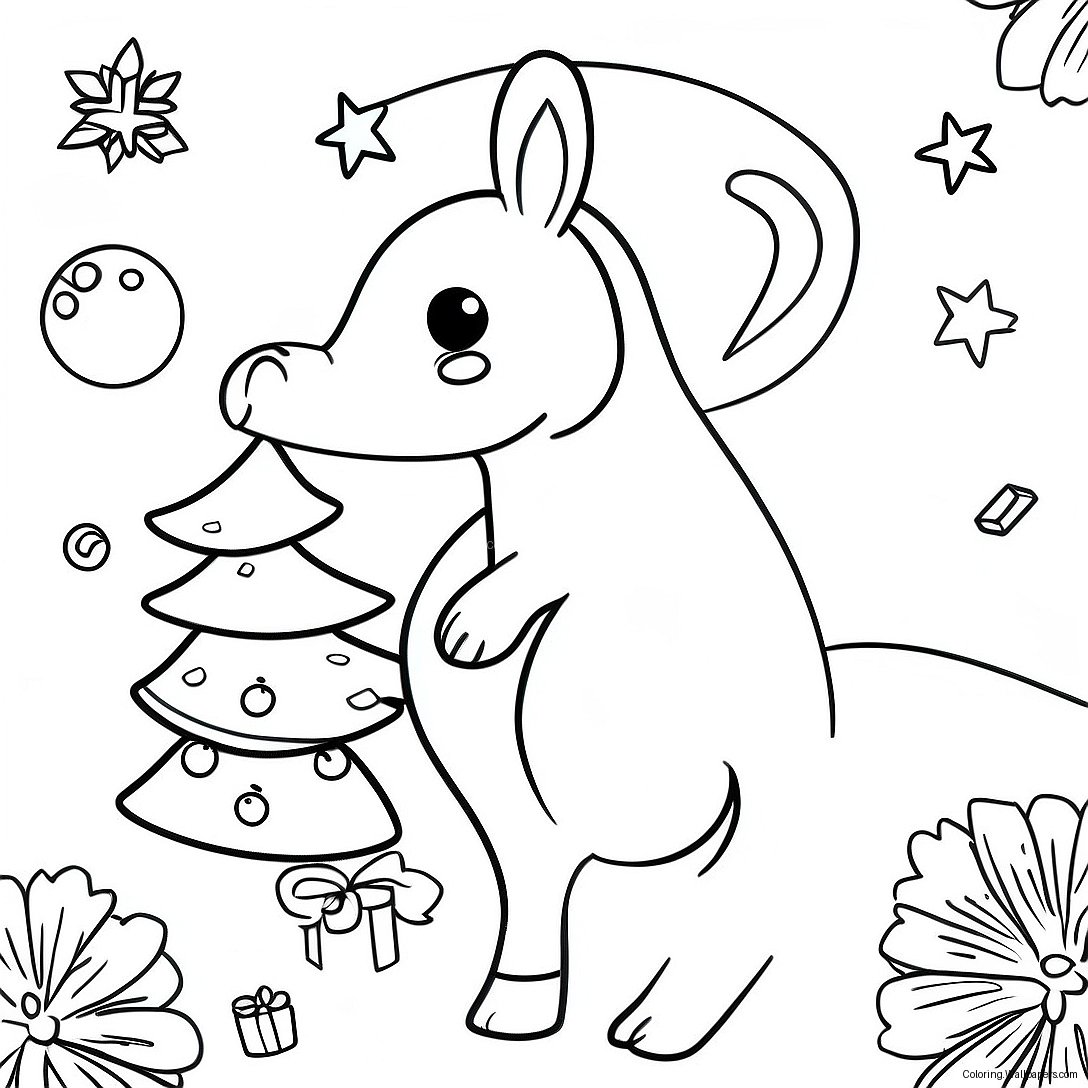 Página Para Colorir Do Natal Da Bobbie Goods 11891