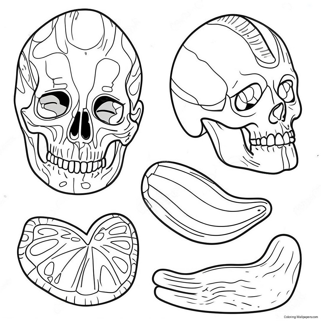 Página Para Colorear De Partes Del Cuerpo 18566