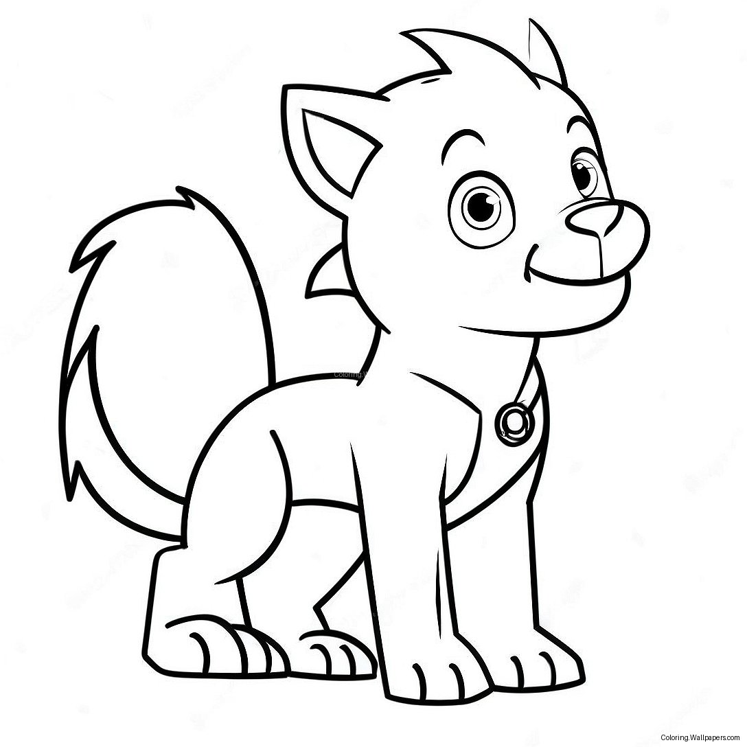 Bolt Coloring Page 17253