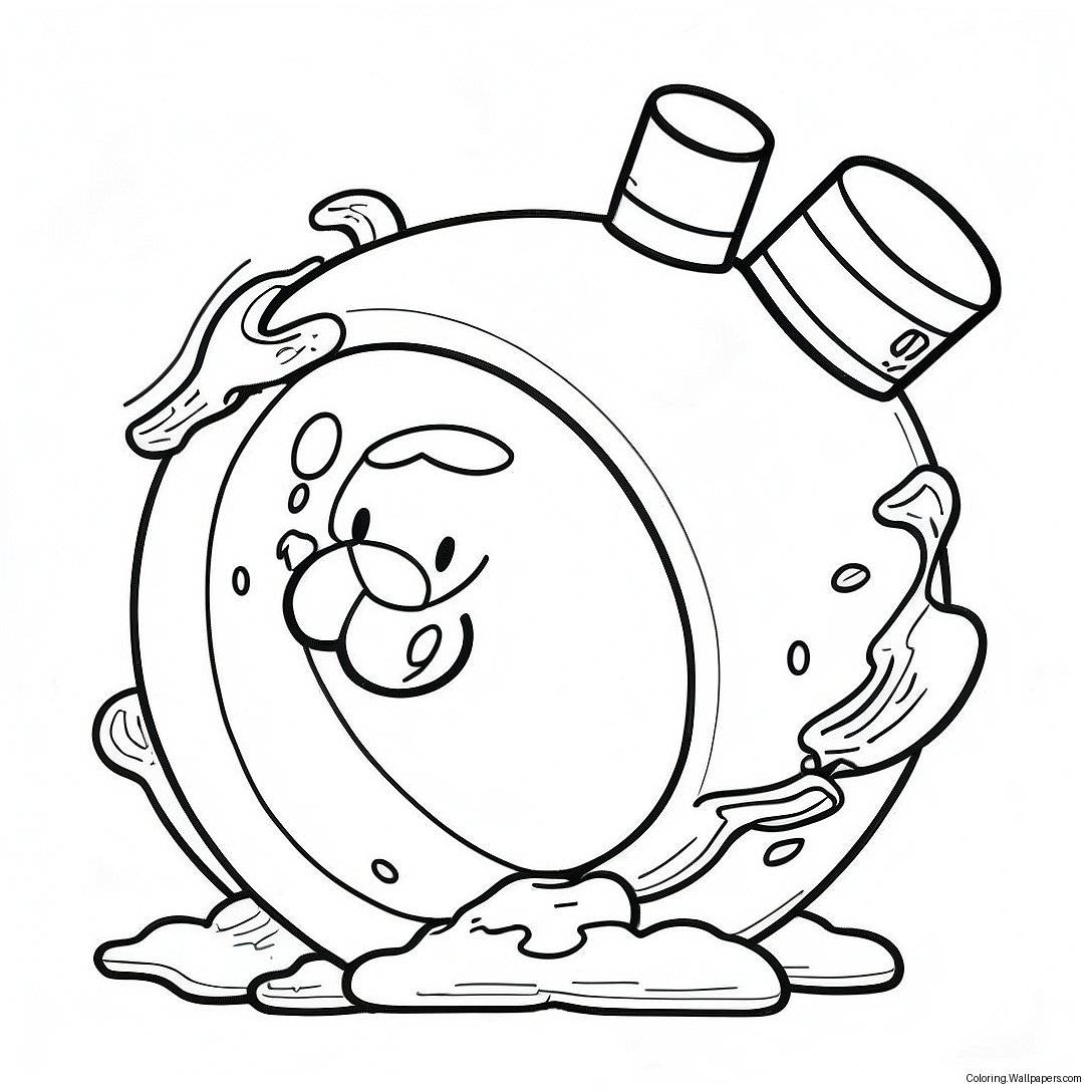 Bomb Coloring Page 41030