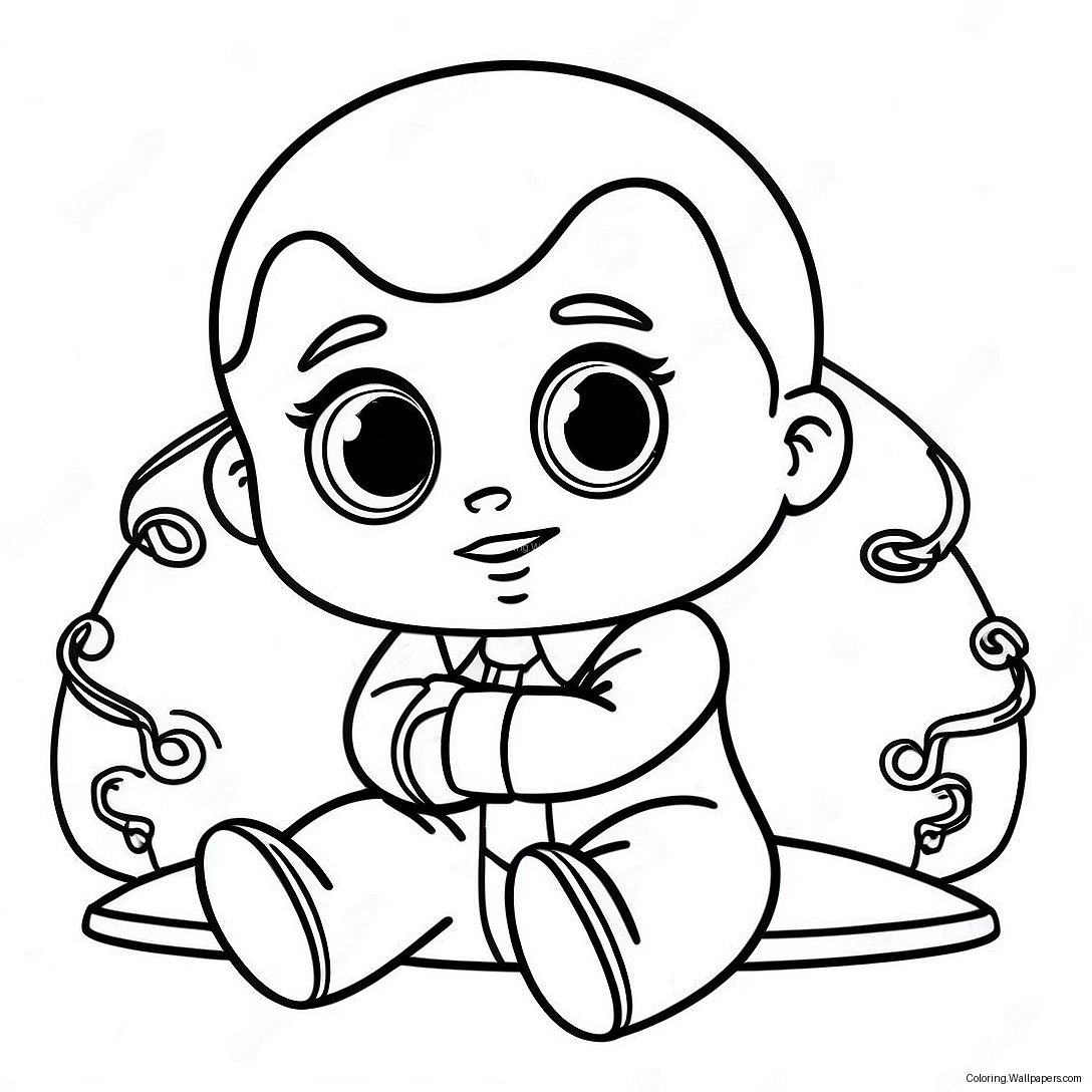 Boss Baby Målarbild 4083