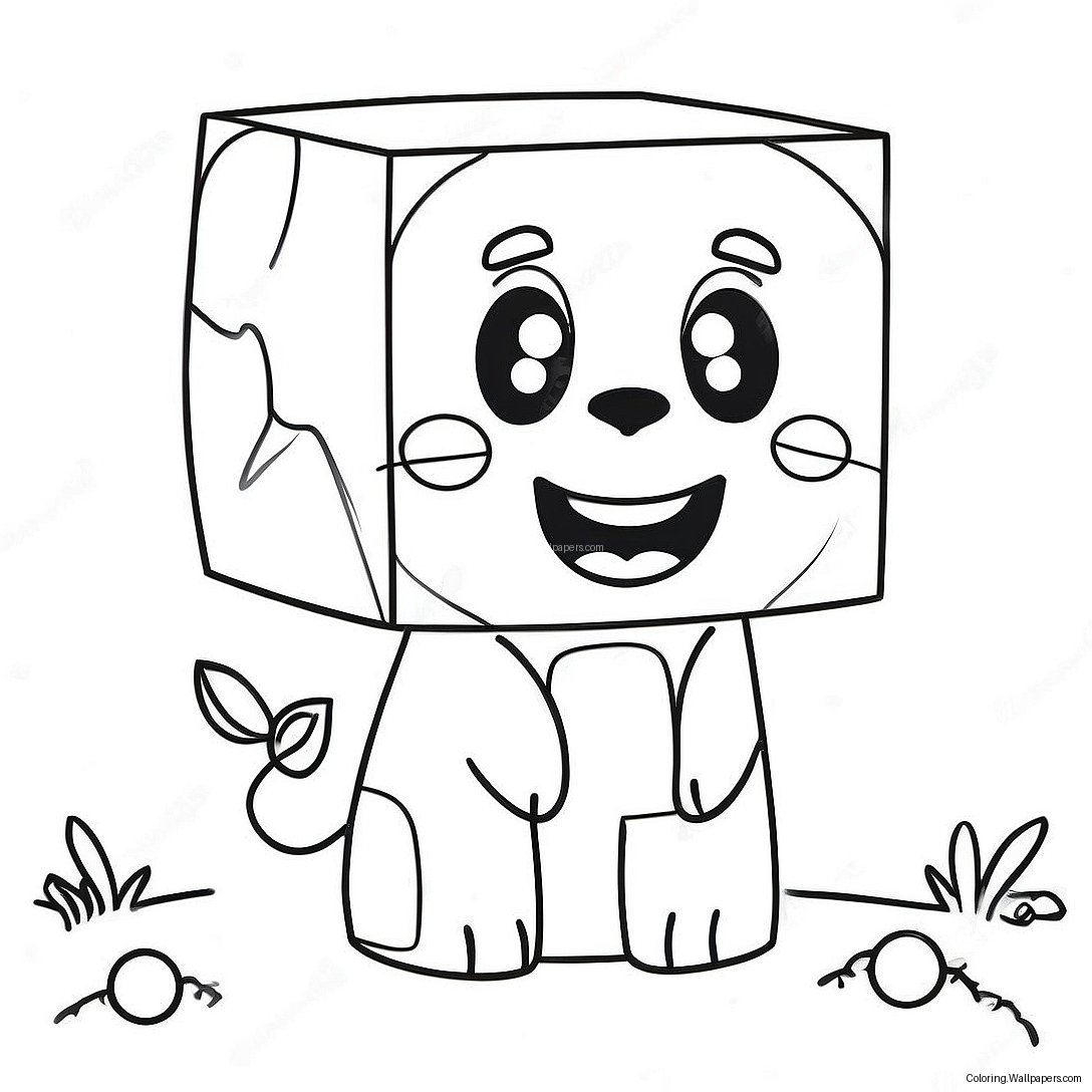 Boxy Boo Coloring Page 10973