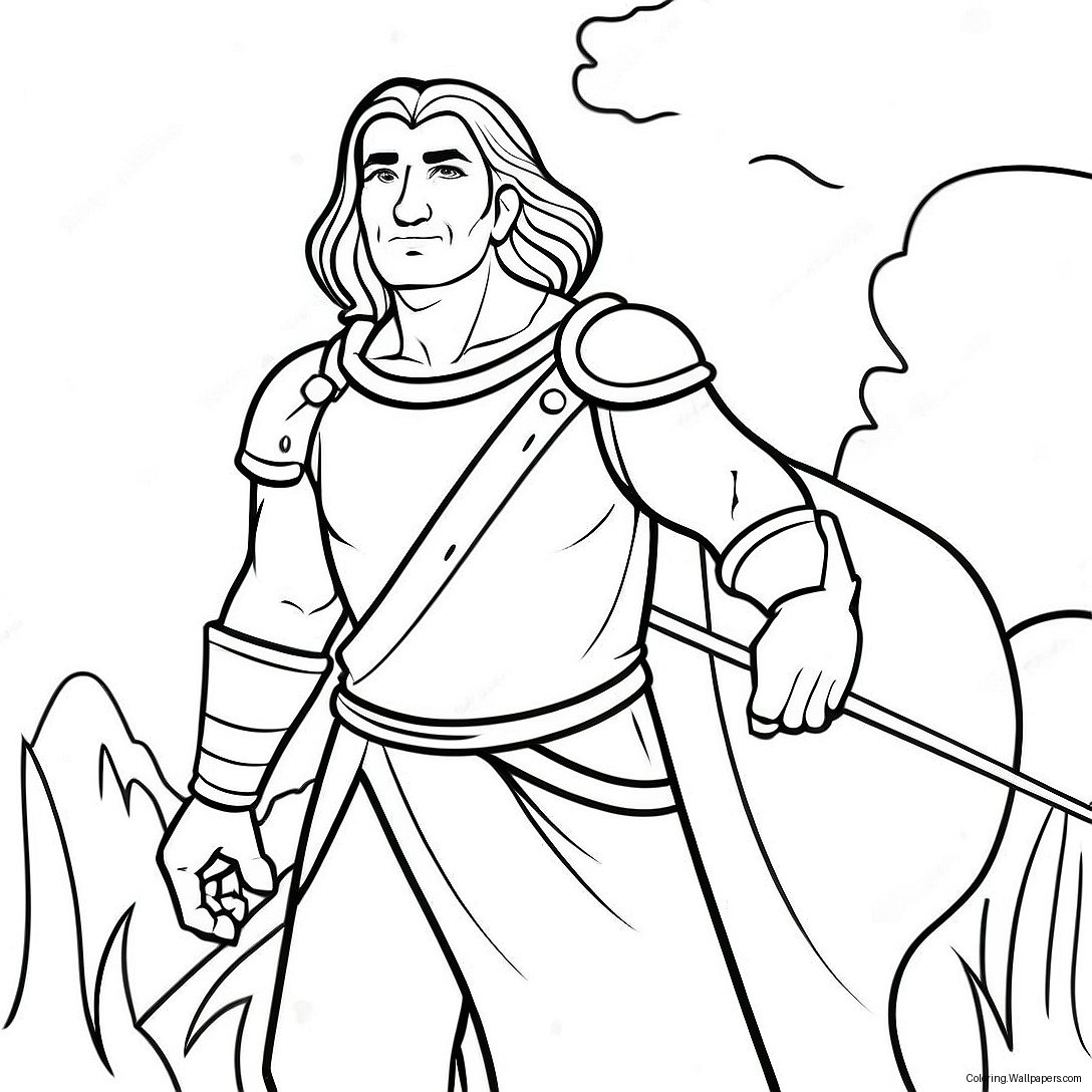 Brave Disciple Coloring Page 45914