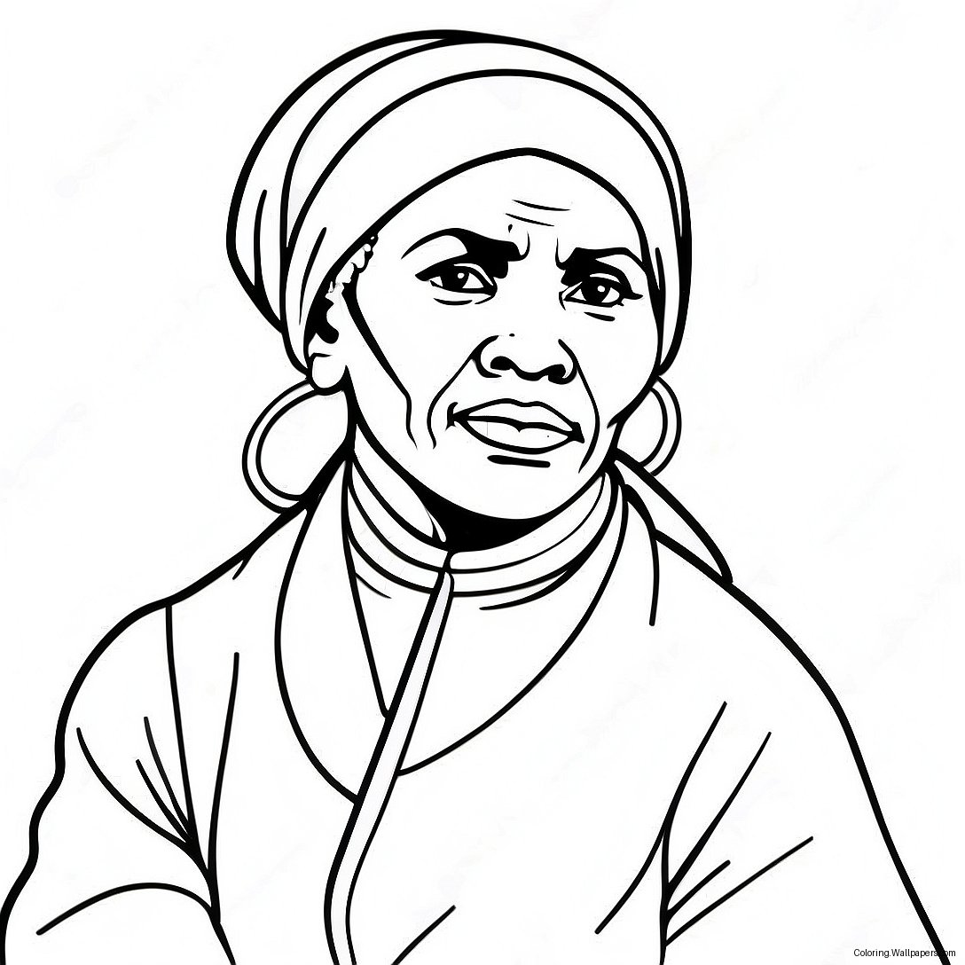 Mutige Harriet Tubman Ausmalbild 42583