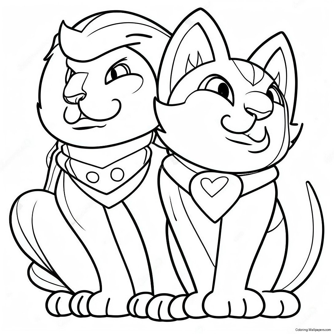 Brave Mates Warrior Cats Coloring Page 27153