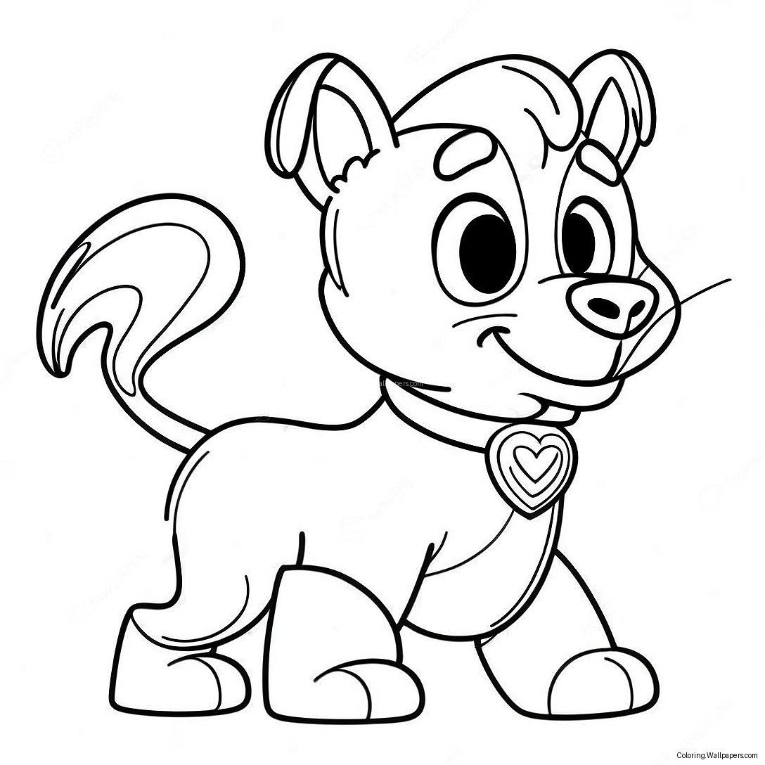 Brave Underdog In Action Coloring Page 47845