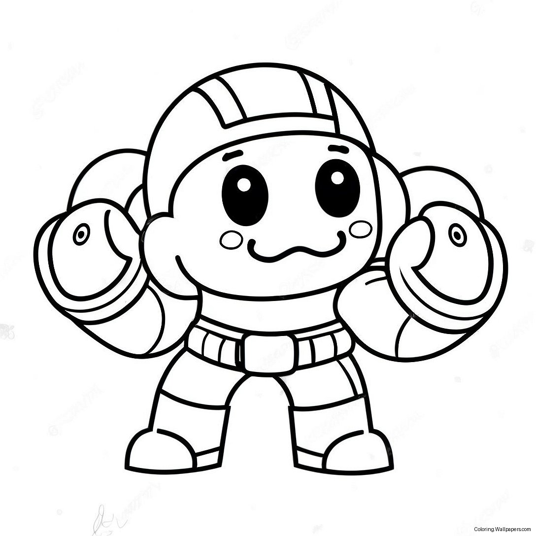 Brawl Stars Coloring Page 821