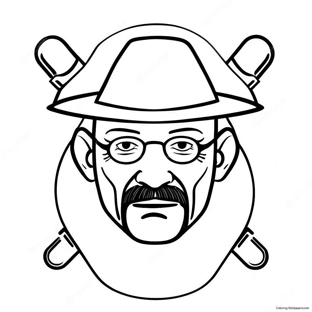 Breaking Bad Logo Coloring Page 26539