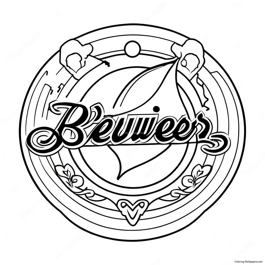 Page À Colorier Logo Des Brewers 28874