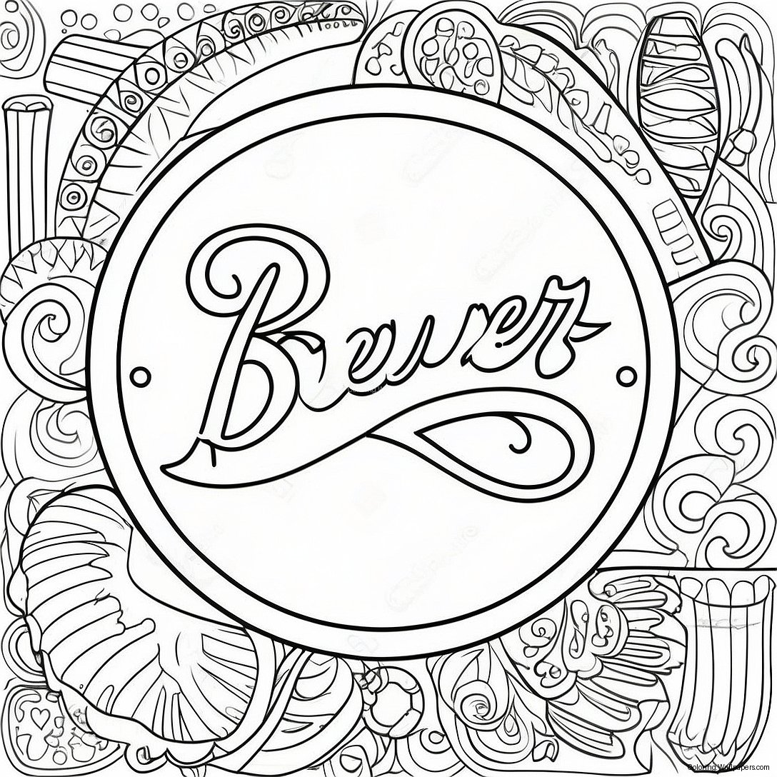 Page À Colorier Logo Des Brewers 28875