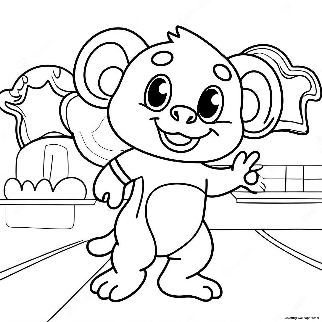 Buc-Ee's Coloring Page 47827