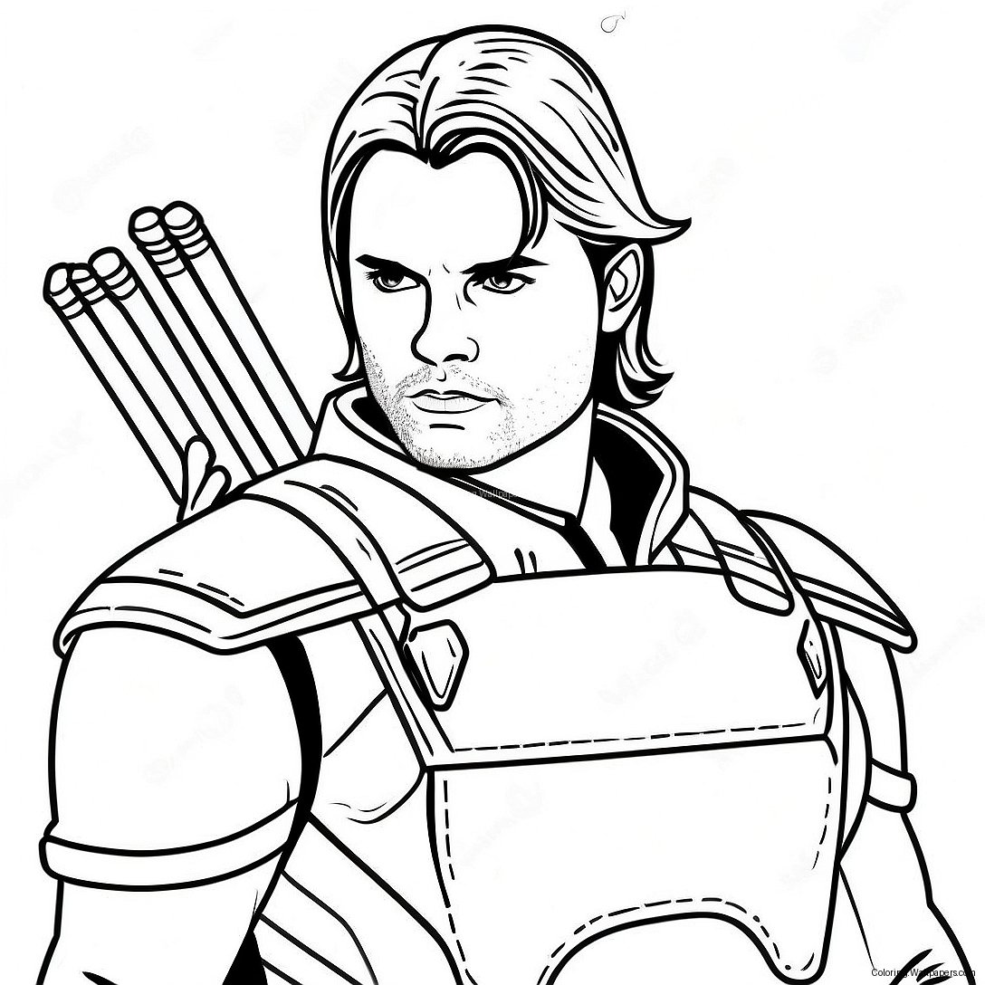 Página Para Colorir Bucky Barnes 48908