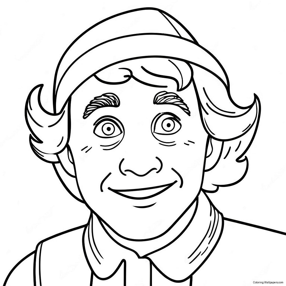 Buddy The Elf Coloring Page 28893