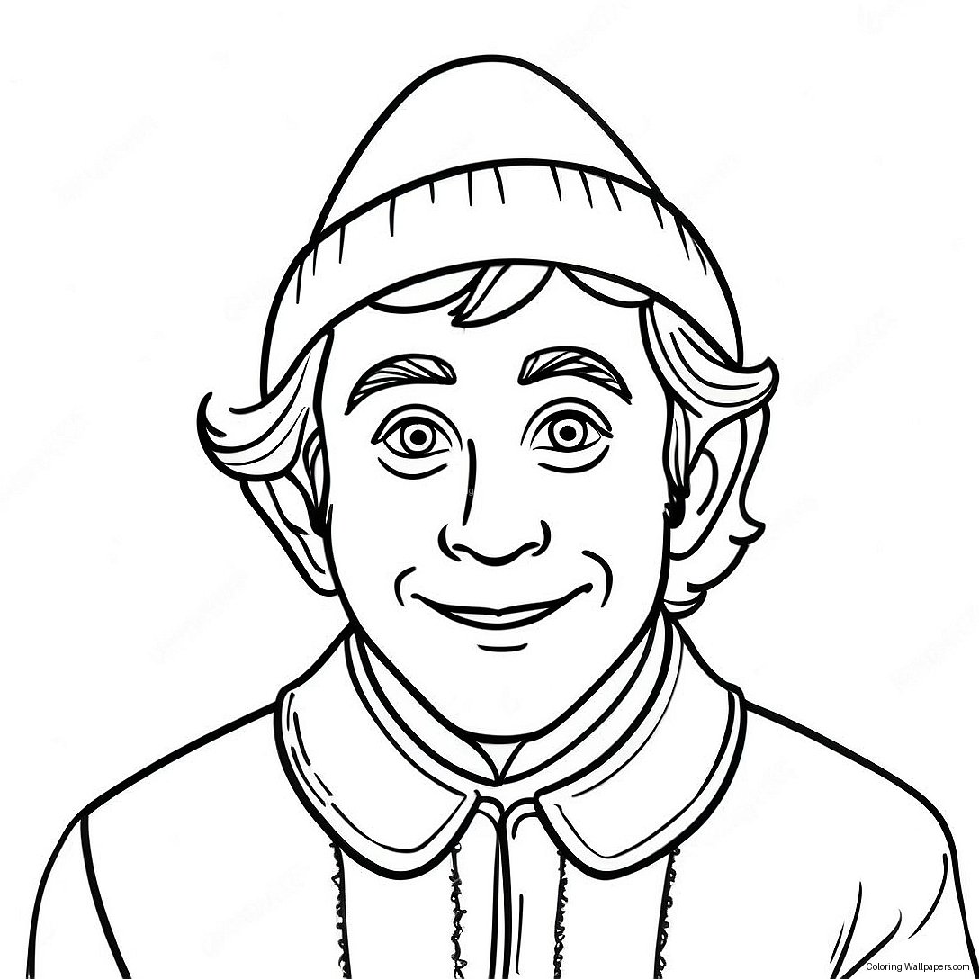 Buddy The Elf Coloring Page 28894