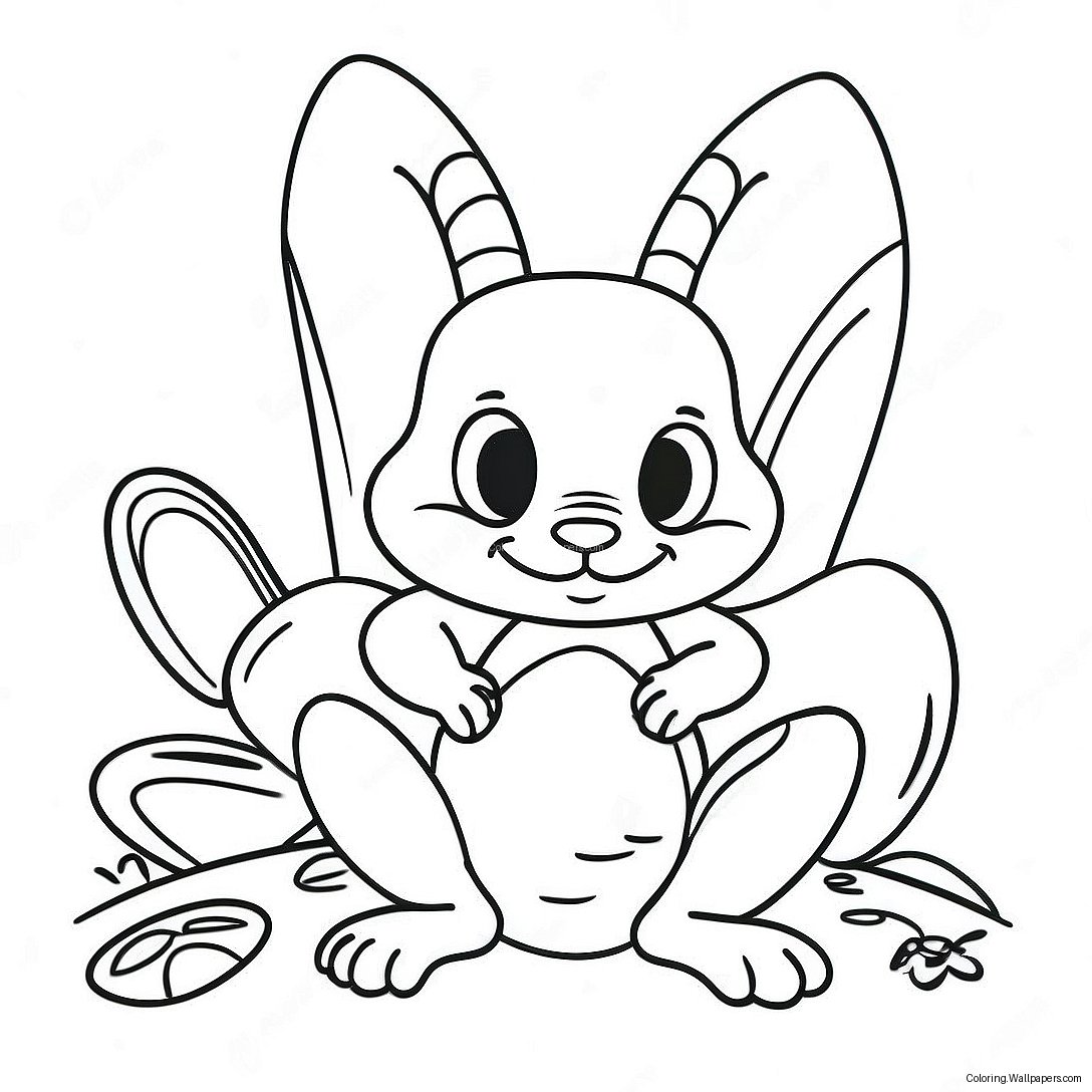 Bugsnax Coloring Page 33186