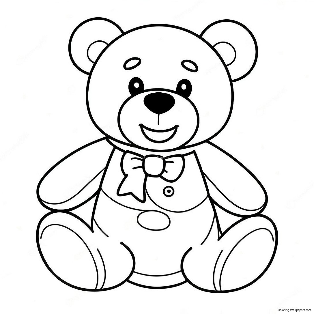 Build A Bear Coloring Page 30238