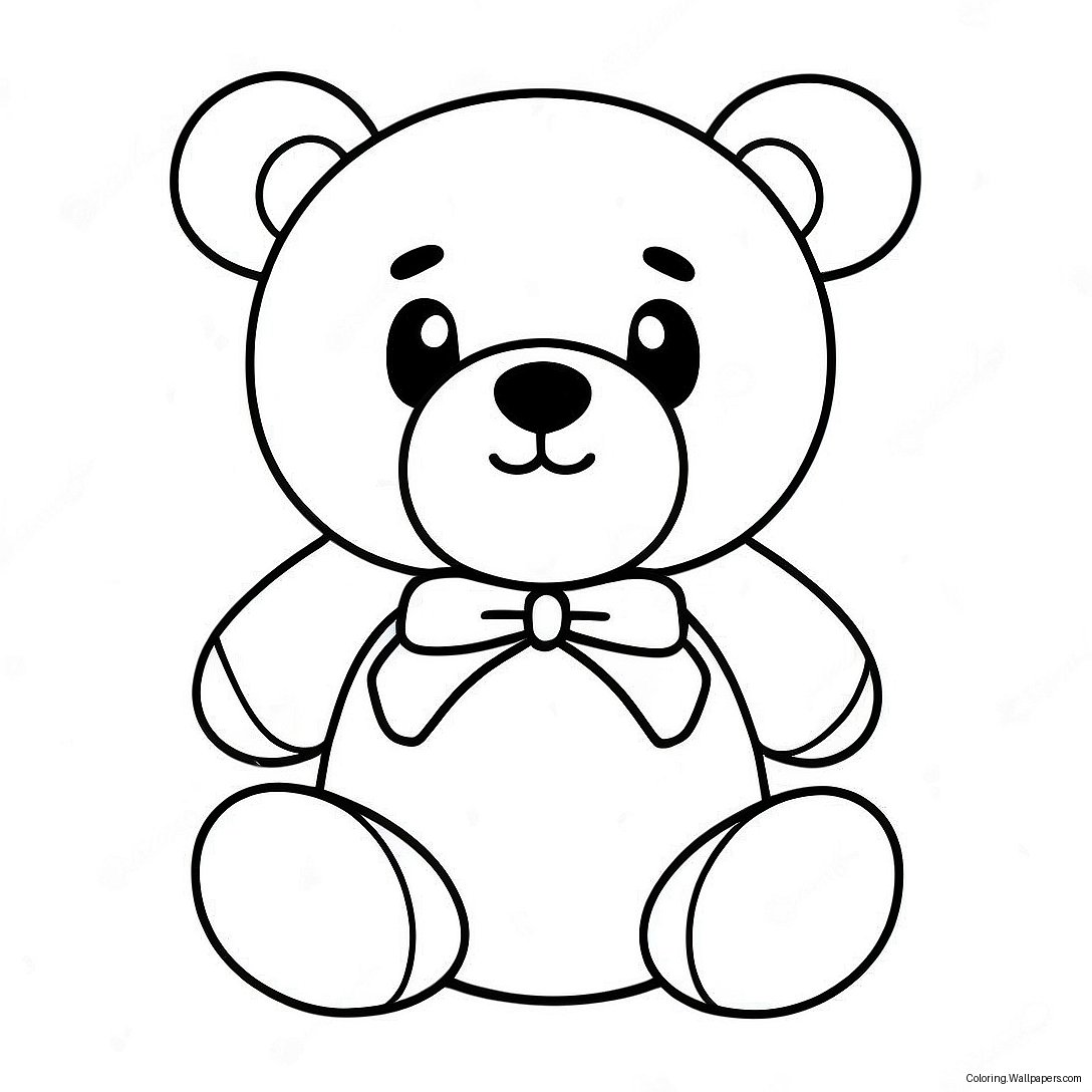 Build-A-Bear Online Games Coloring Page 54709