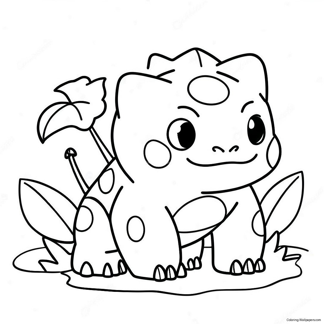 Bulbasaur Att Färglägga 3441