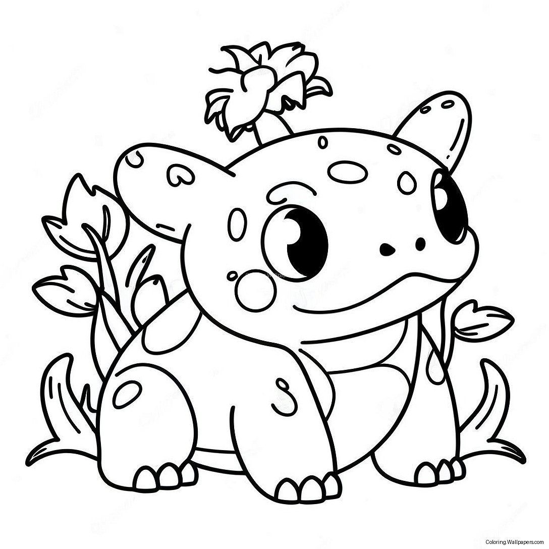 Page À Colorier De Bulbasaur 3443