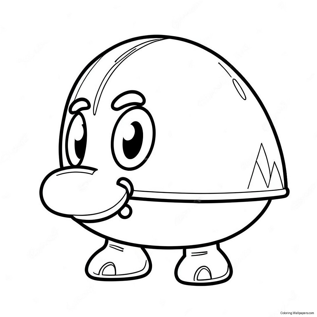 Bullet Bill Classic Coloring Page 48860