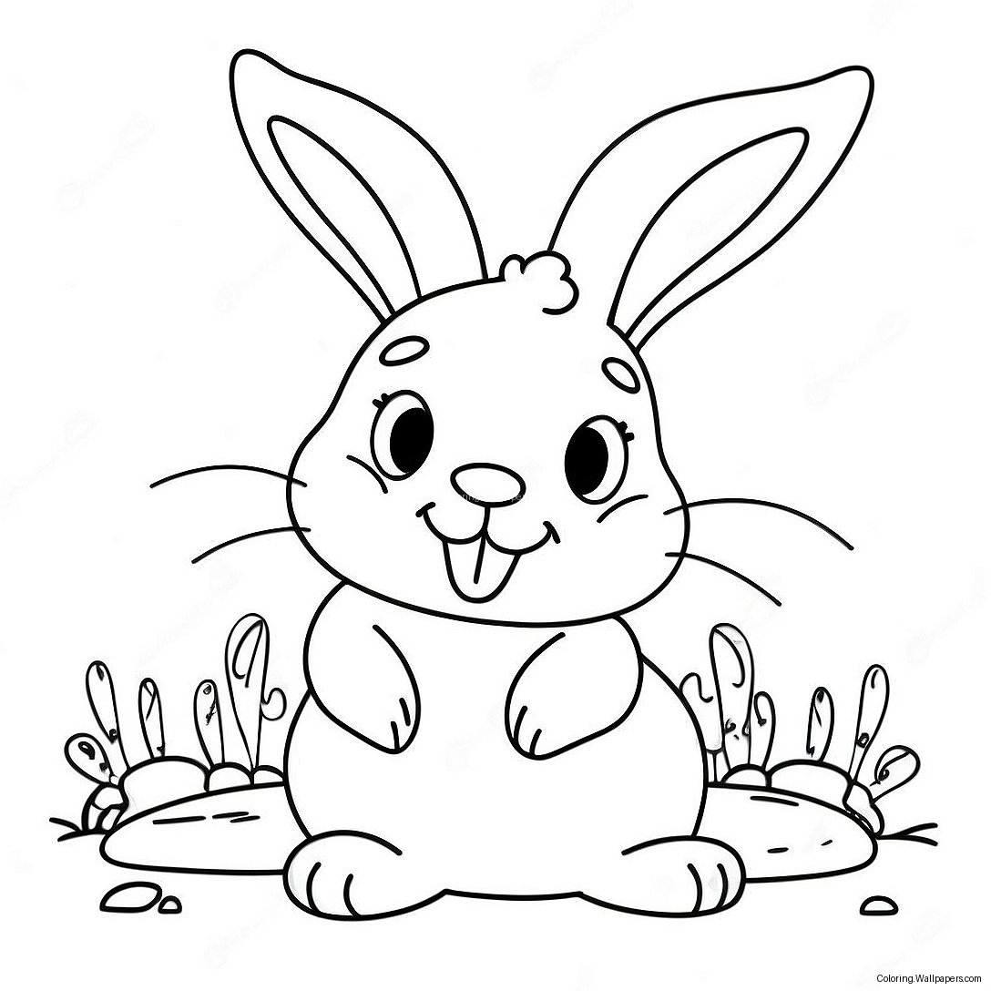 Bunzo Bunny Coloring Page 27212