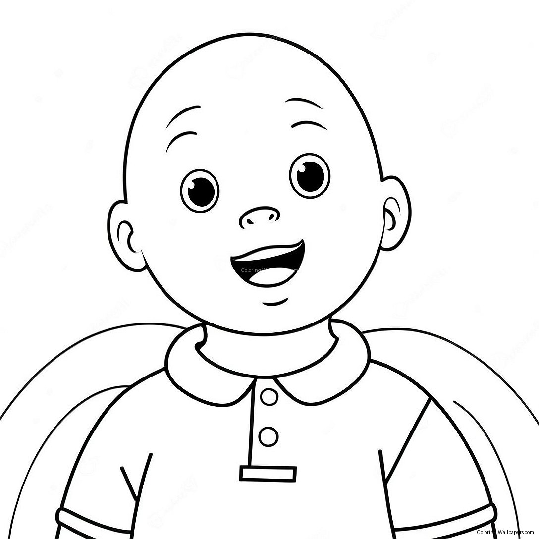 Caillou Boyama Sayfası 7542