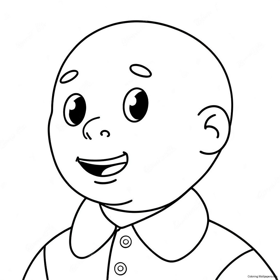 Page À Colorier Caillou 7543