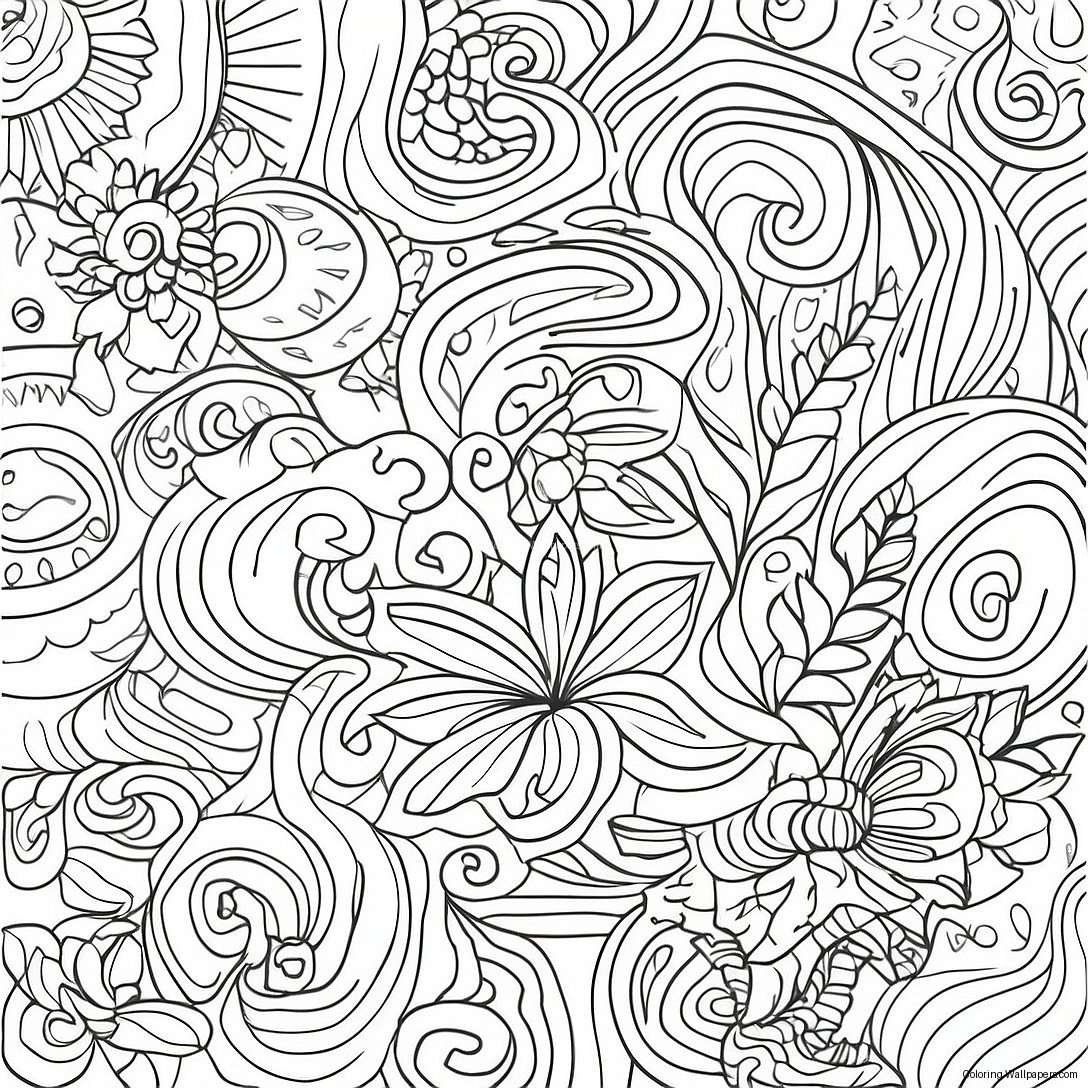 Camo Patterns Coloring Page 56198