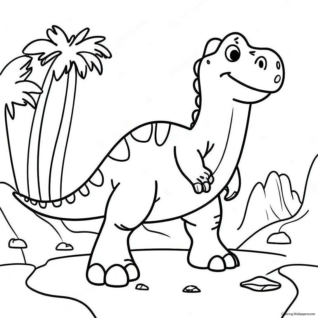 Camp Cretaceous Dinosaur Adventure Coloring Page 15144