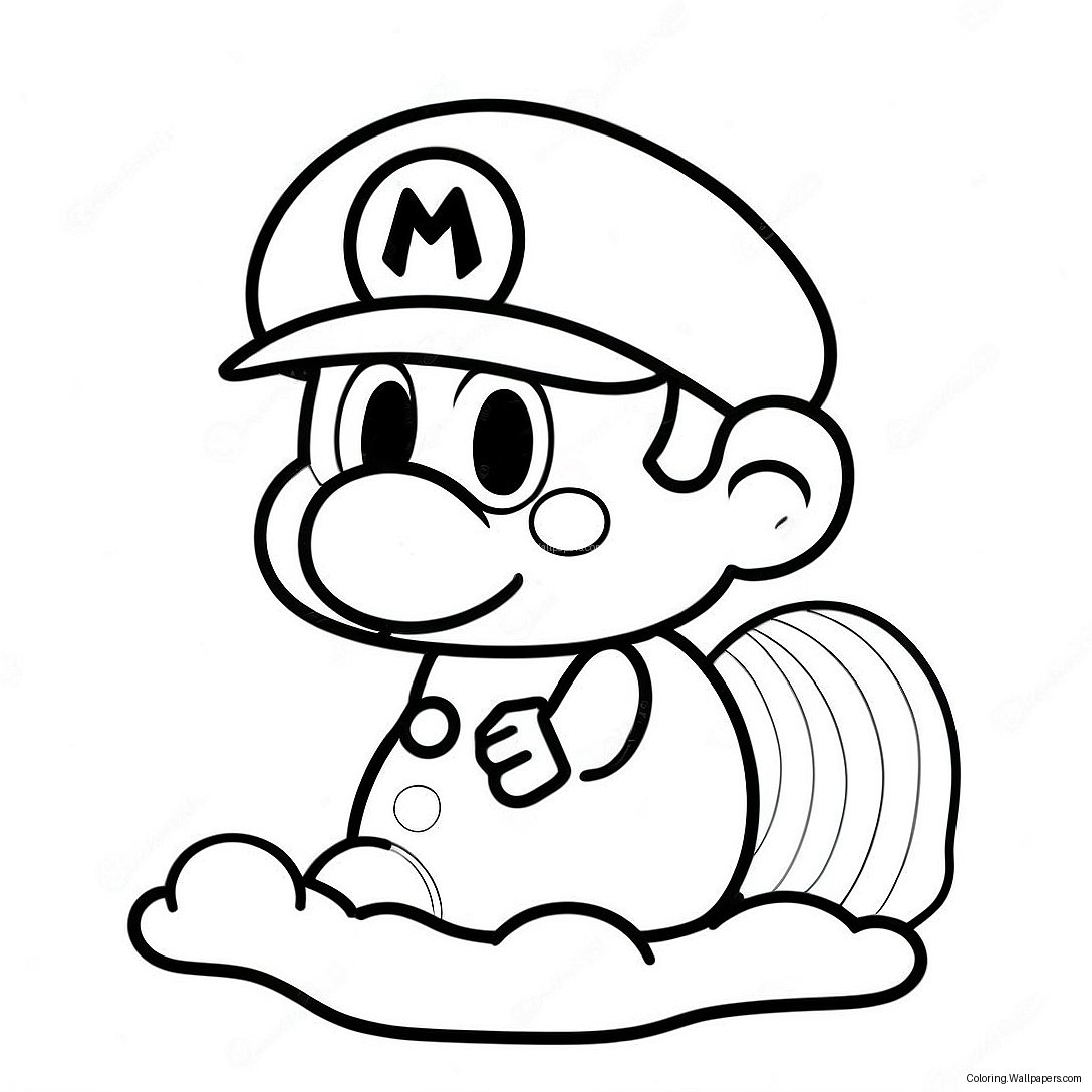 Cappy Ile Mario Boyama Sayfası 19224