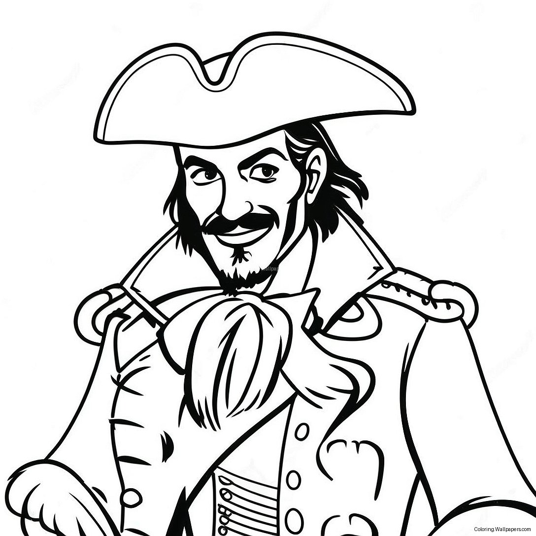 Captain Hook Coloring Page 36521