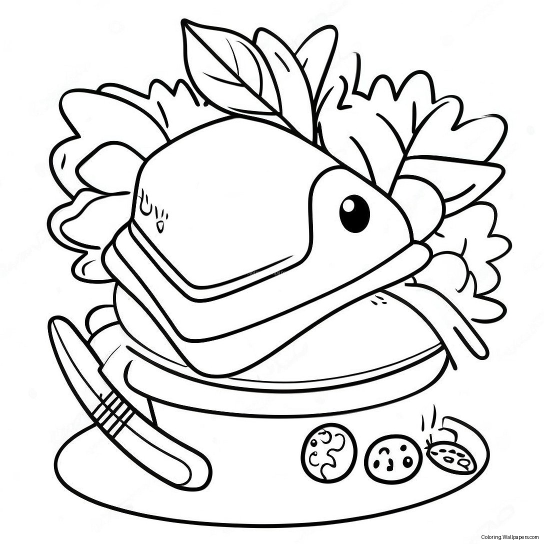 Card Coloring Page For Kids 43930