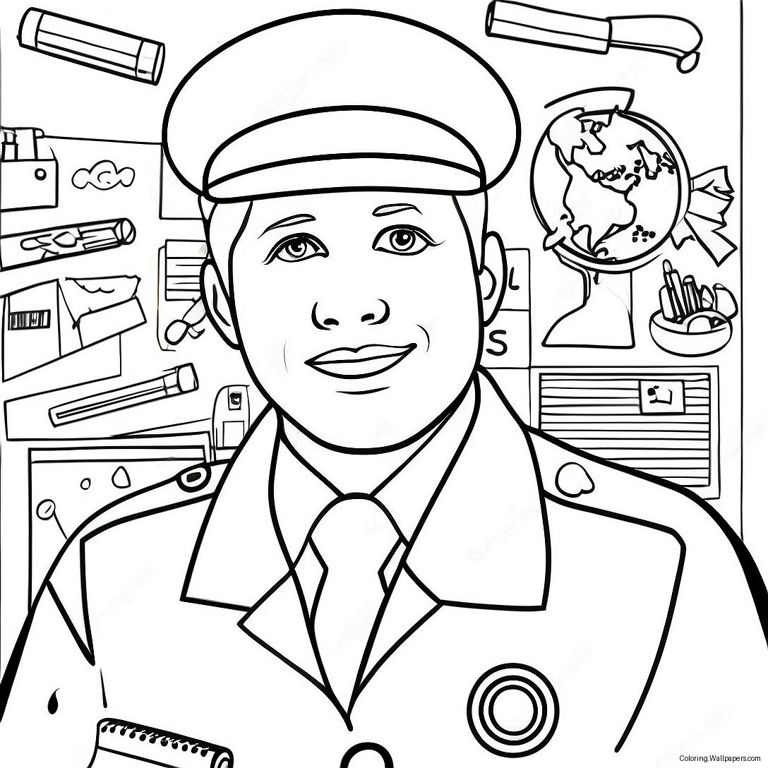 Career Coloring Page 9949