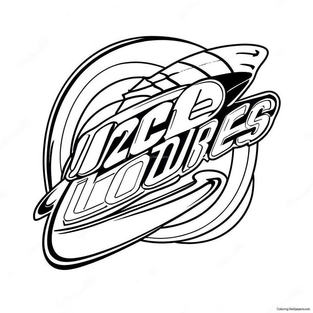 Página Para Colorear Del Logo De Los Carolina Hurricanes 44369