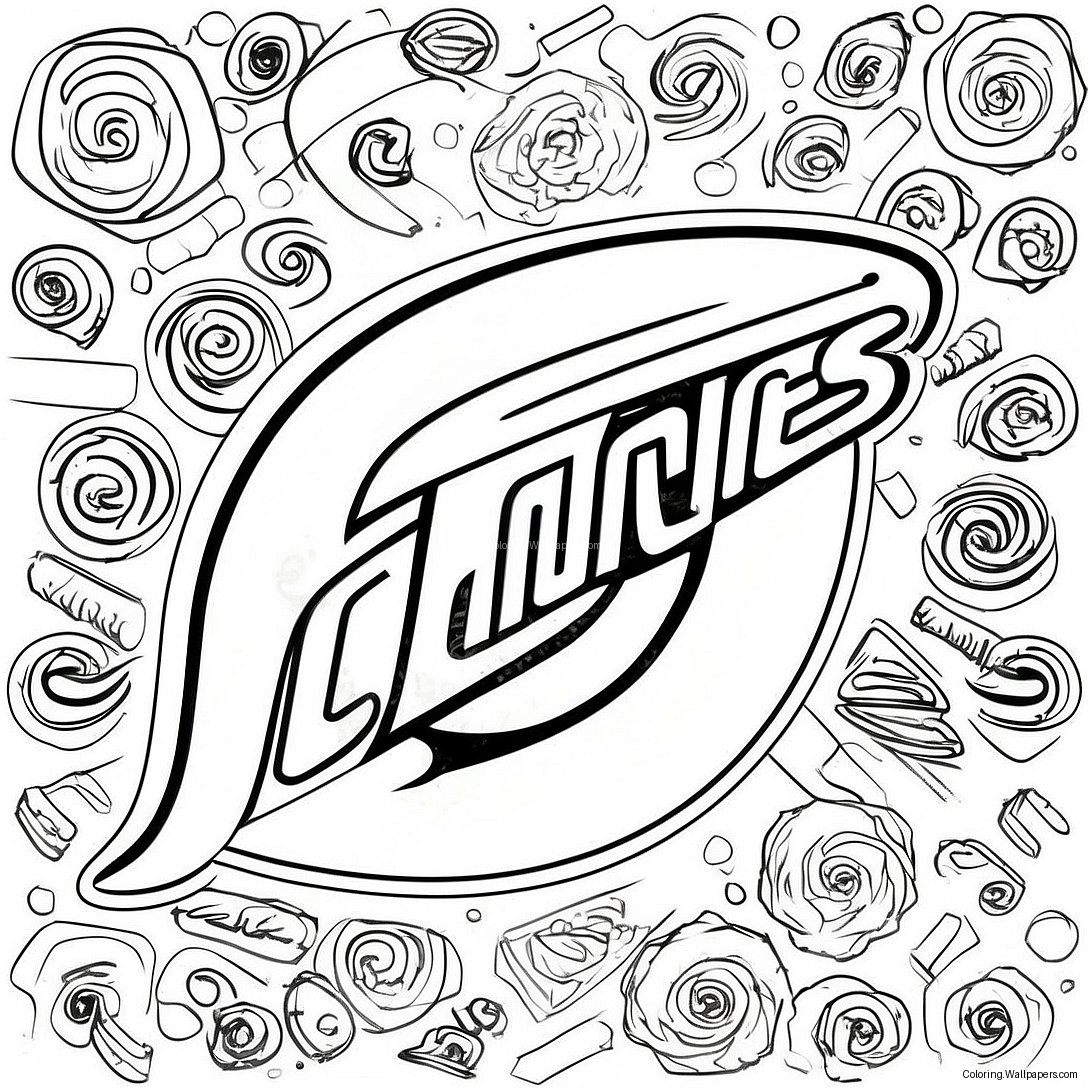 Página Para Colorear Del Logo De Los Carolina Hurricanes 44370