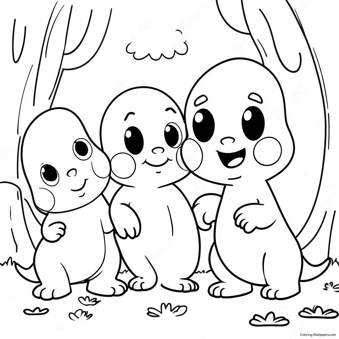 Casper And Friends Coloring Page 20557