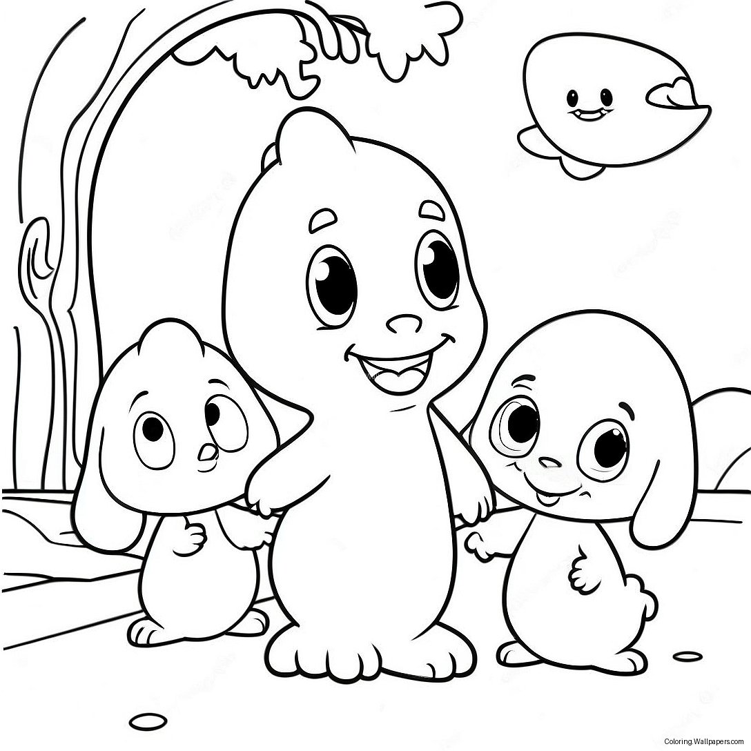 Casper And Friends Coloring Page 20560