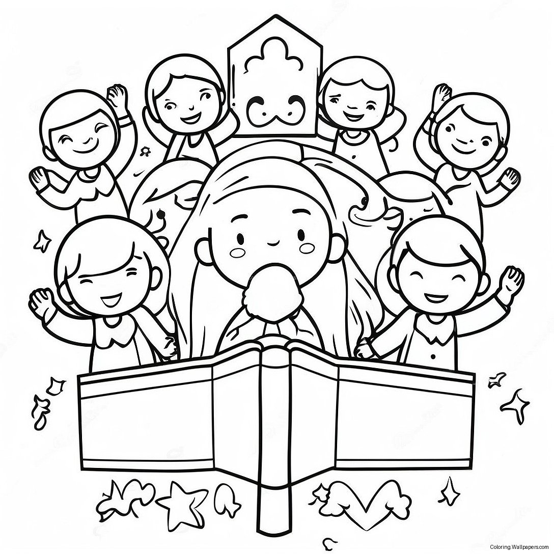 Catholic Schools Week Coloring Page 34905