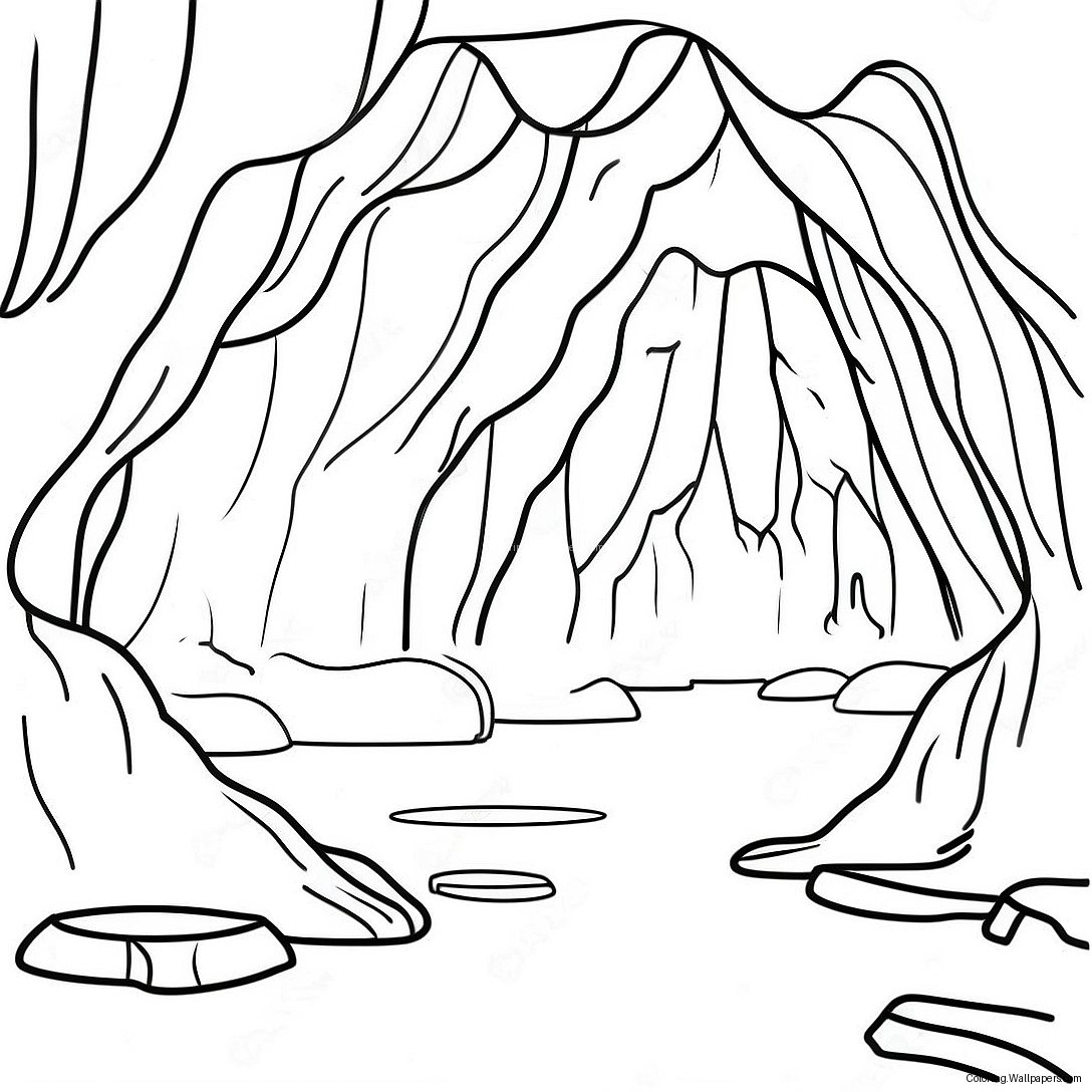 Page À Colorier De Grotte 47600