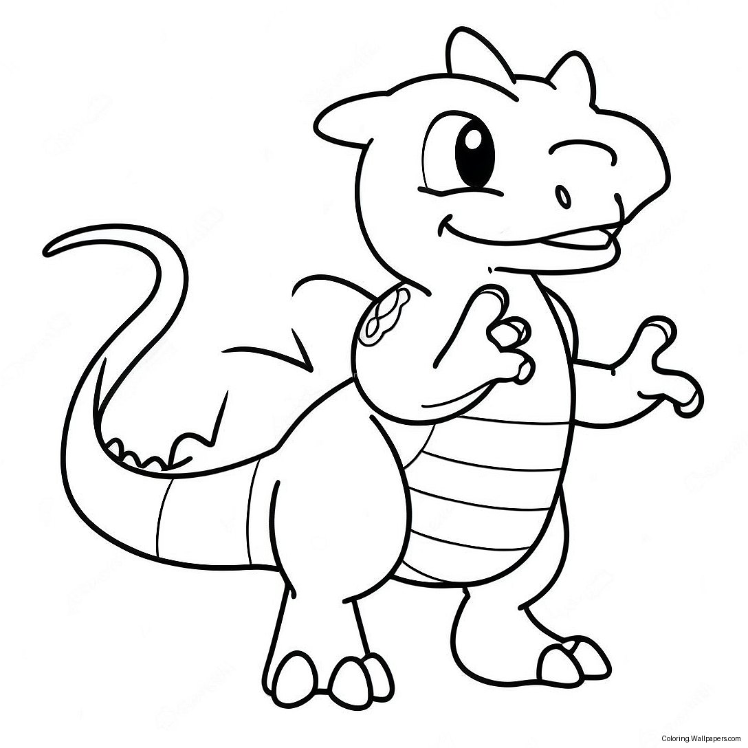 Charmeleon Coloring Page 33842