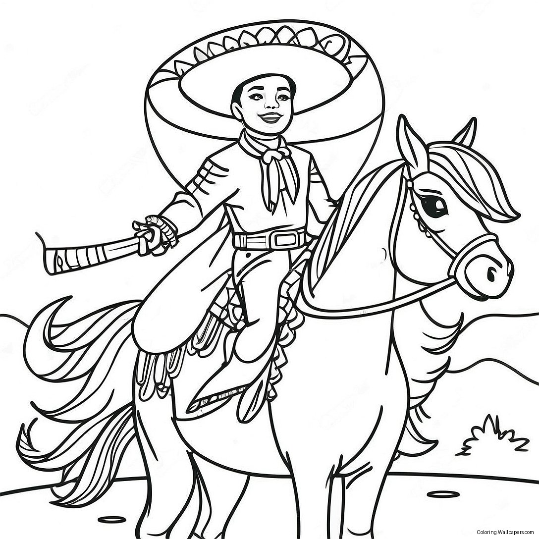 Pagina Da Colorare Celebrazione Dei Giorni Charro 39352