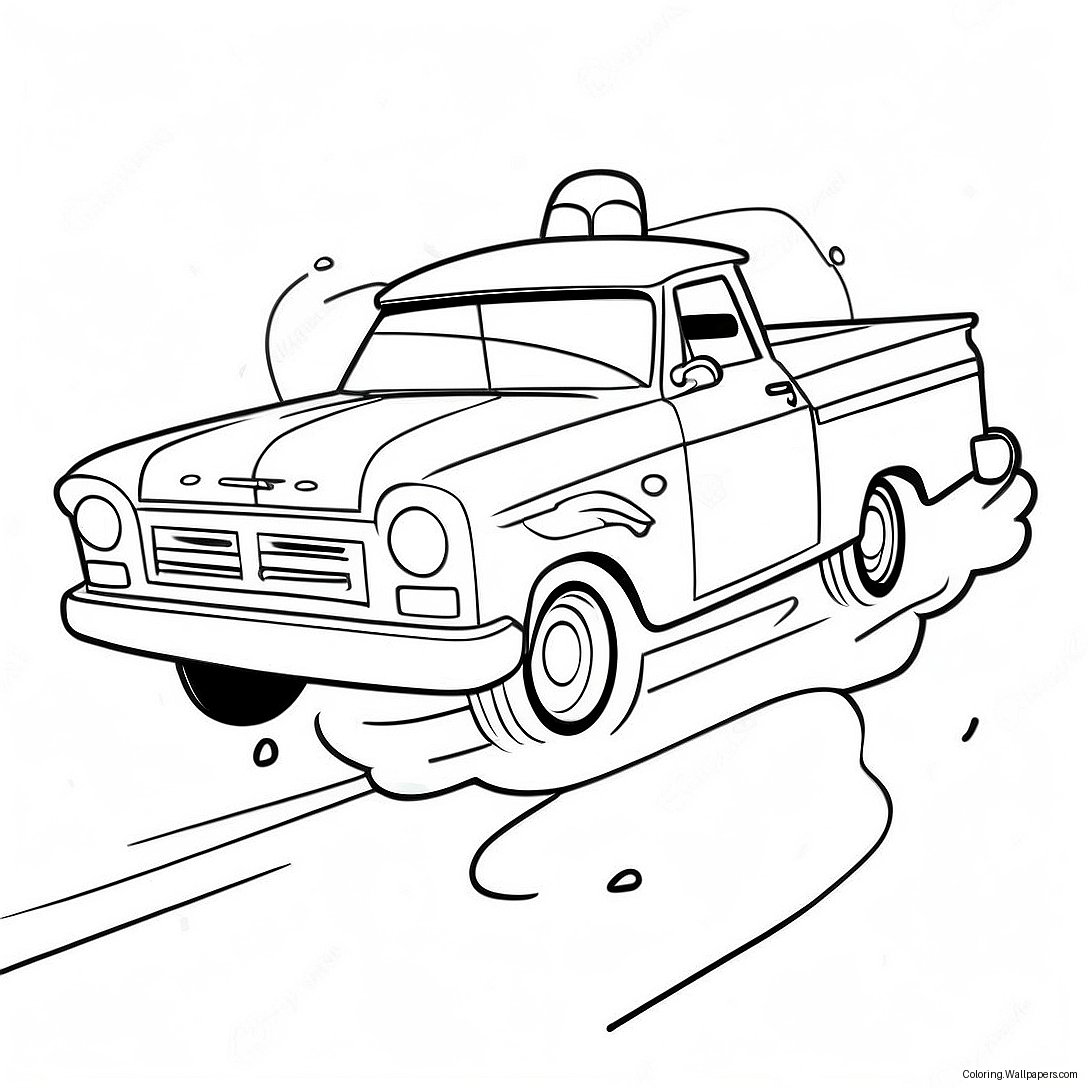 Chase In Action Coloring Page 54323