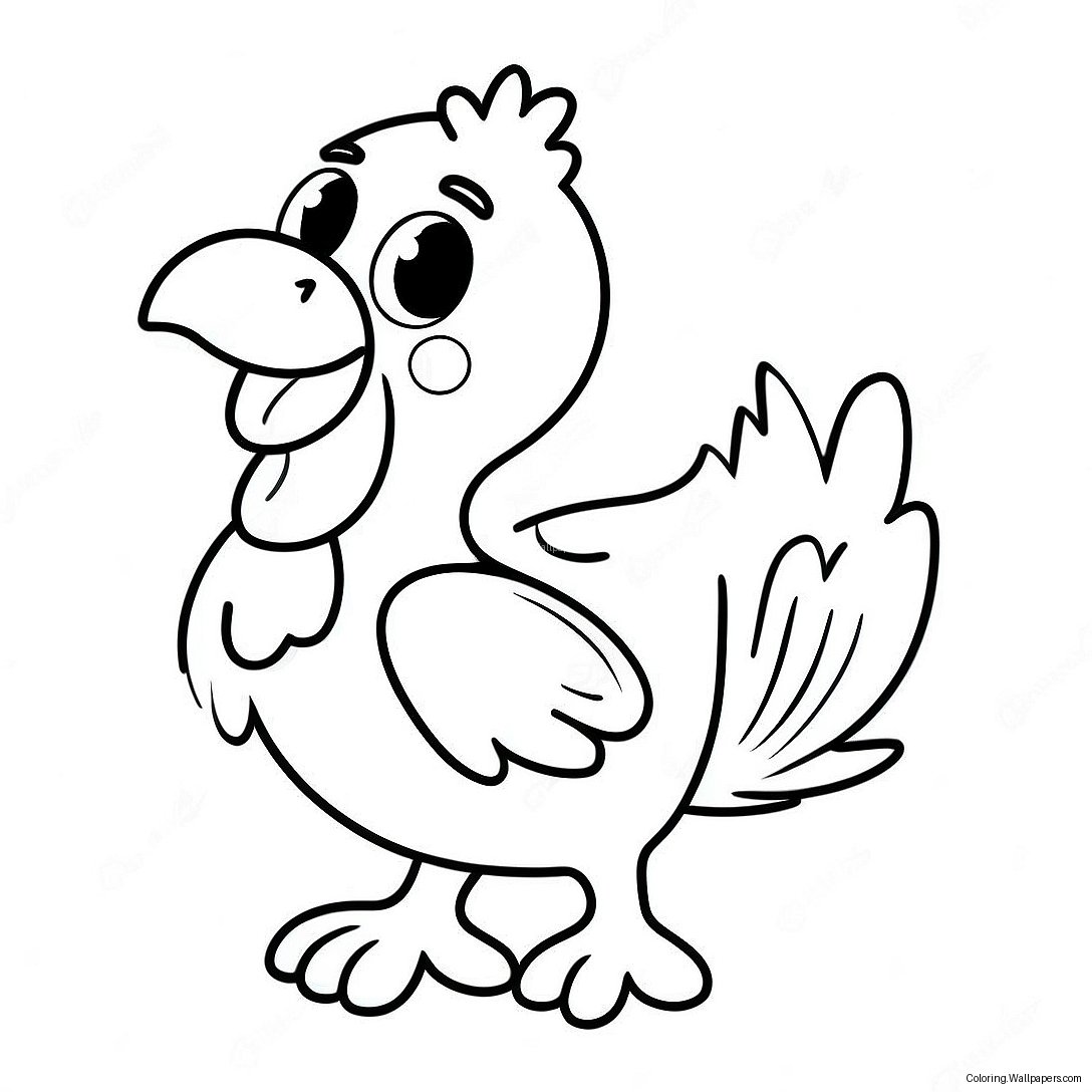 Chica Coloring Page 7022