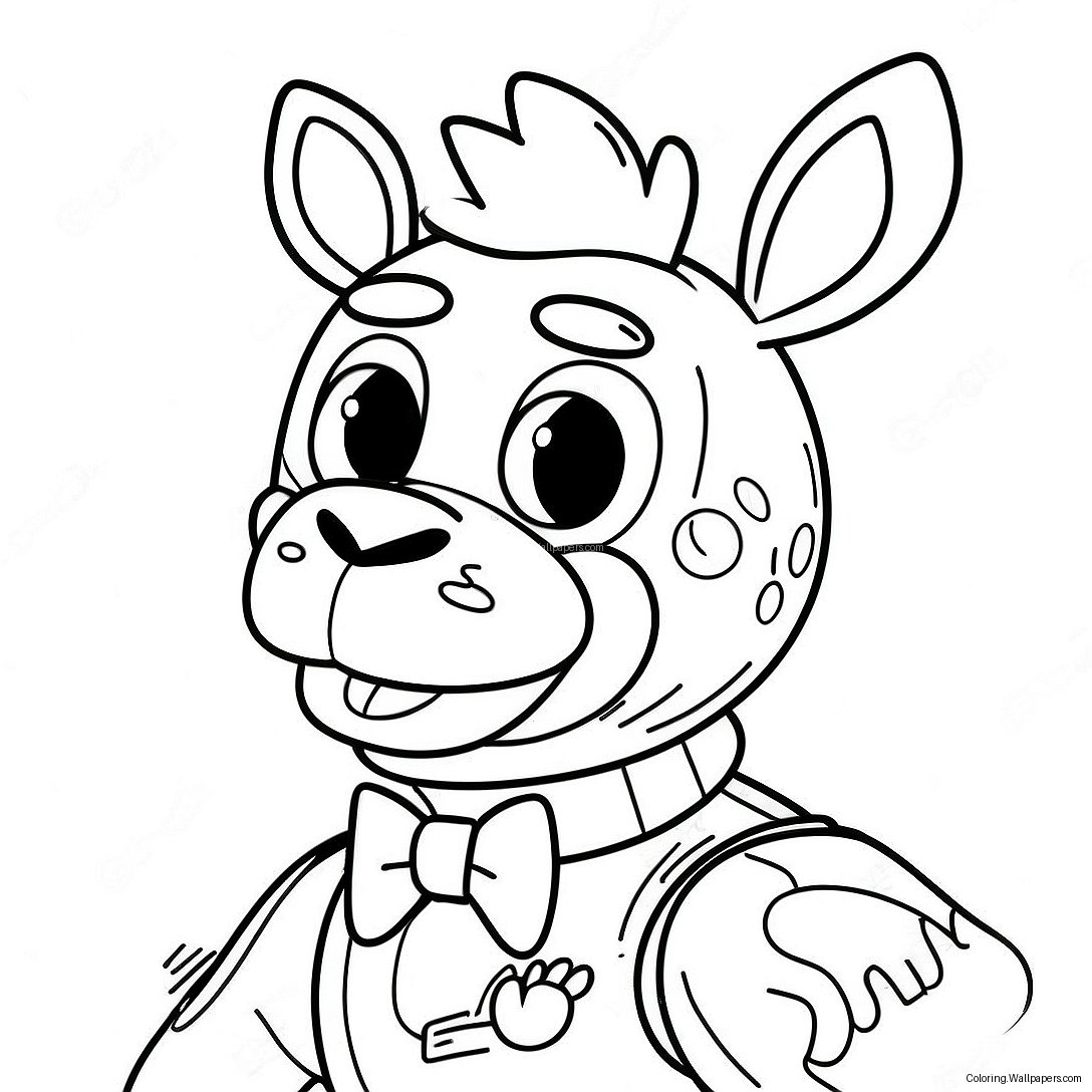 Chica Fnaf Målarbild 20160